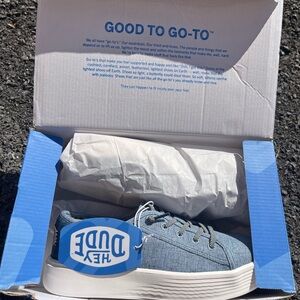 Hey Dude Denim Blue Sneakers